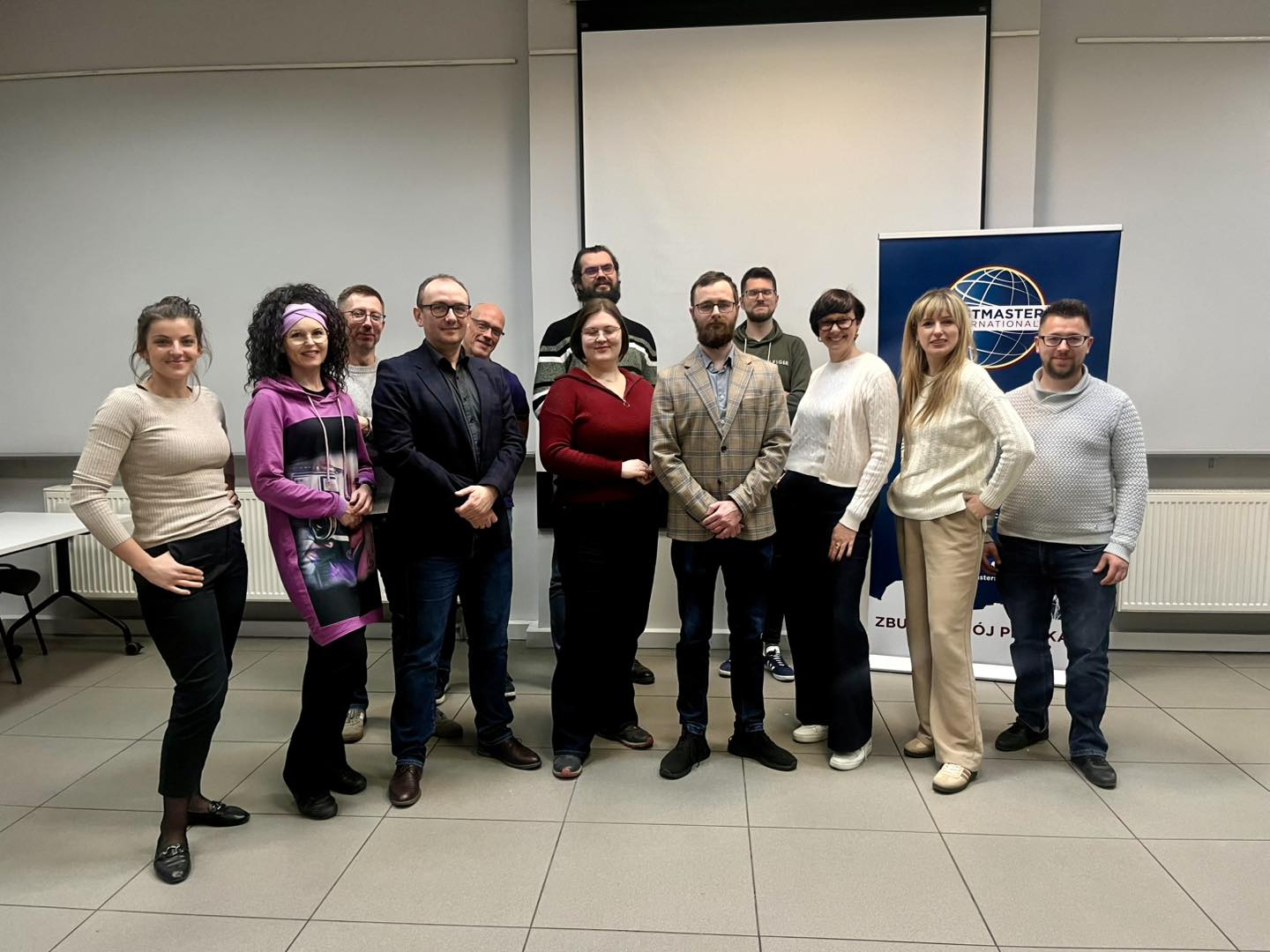 Zdjęcie ze spotkania Toastmasters Gliwice